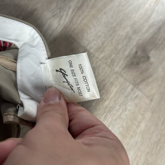 Vintage Alabama Crimson Tide Hat Snapback College Youngan Beige Red Cap - Picture 4 of 9